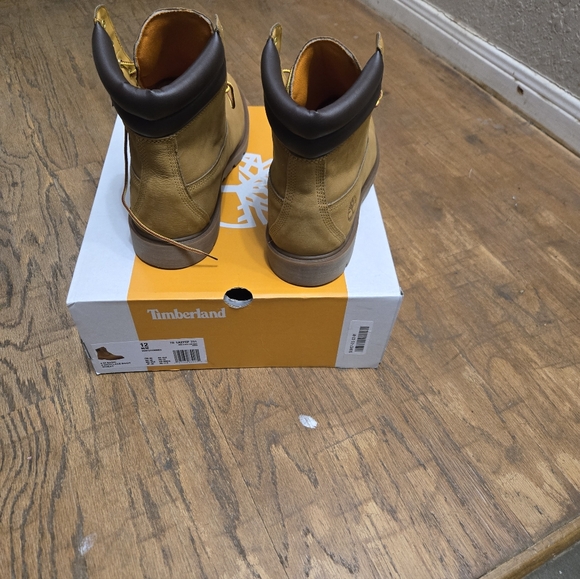 Timberland Men\'s Wheat Yellow Boots Sz 12 main image 4